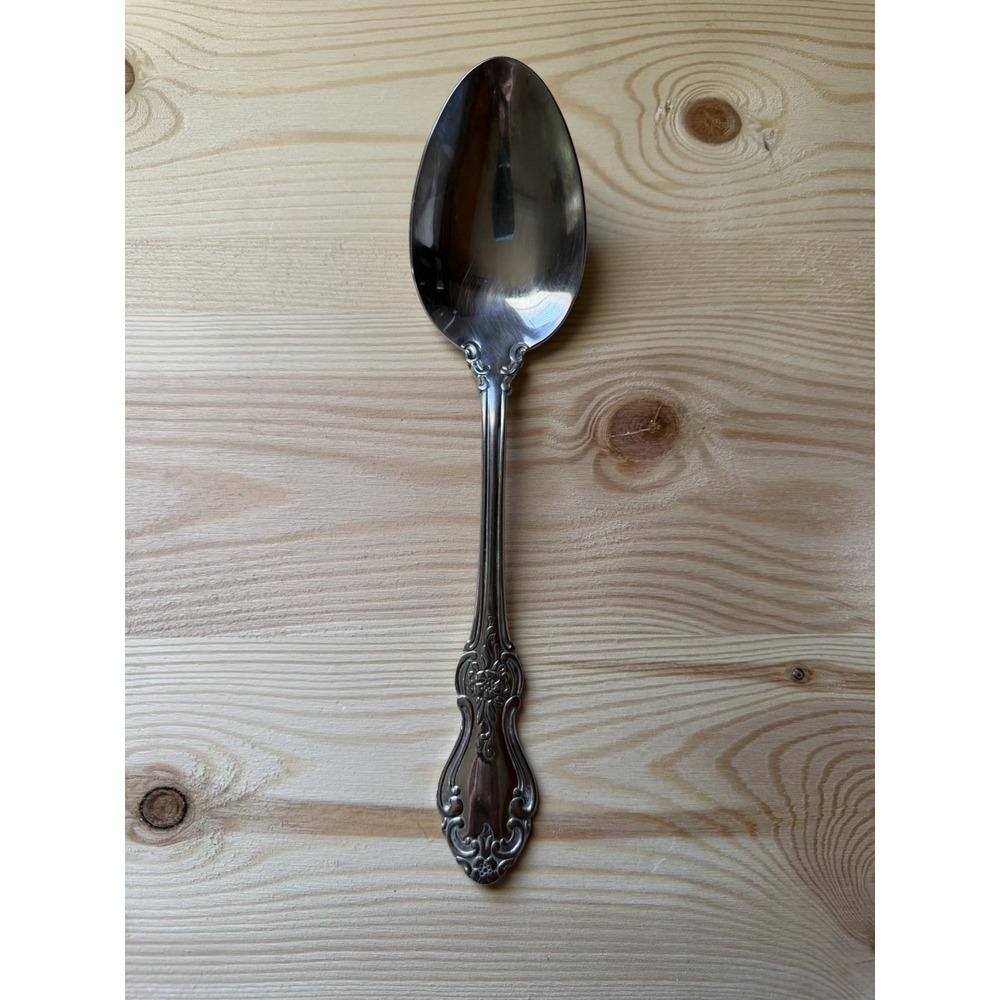 Reed & Barton HIGHGROVE Silverware 18/10 Stainless Serving Spoon DISCONTINUED